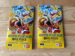 One Piece TCG OP15-EB04 - Sleeved Booster Packs (Lot Of 2) ✅IN HAND ✅Brand New - Image 1
