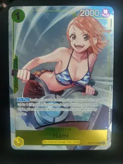 OP15-108 NAMI DASH PACK ENGLISH ADVENTURE ON KAMIS ISLAND ONE PIECE TCG - Image 1