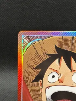 Bandai Monkey.D.Luffy OP13-001 Leader Alt Art Foil Carrying on His Will - Image 2