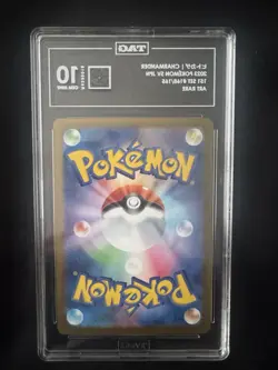 Charmander 168/165 Sv2a: Pokemon Card 151 Holo (Japanese) TAG 10 - Image 2