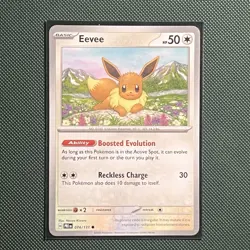 Eevee 3 Card Lot TWM PRE MEW Pokemon TCG - Image 5