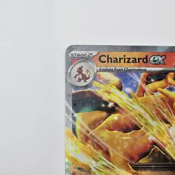 Charizard EX 006/165 Scarlet & Violet 151 Holo Pokemon Card NM - Image 2