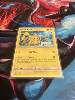 Pokemon Pikachu Build-A-Bear Workshop SM86 Promo Card English - Image 2