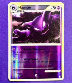 Haunter | 35/102 | HGSS Triumphant | 2010 Pokemon TCG Card Reverse Holo | LP - Image 1