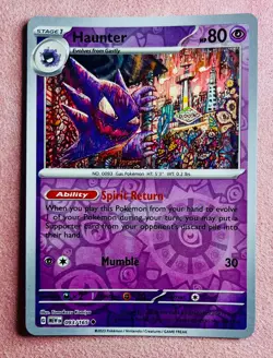 Haunter 093/165 | 151 MEW EN | 2023 Pokemon Card TCG Reverse Holo Komiya | NM - Image 1