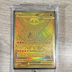 Pokemon Mega Zygarde EX Gold Secret Rare Full Art Holo Card 124/088 - Image 1