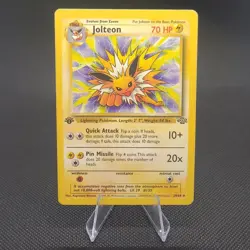 Pokemon TCG 1st Edition Vintage 12 Cards Lot Jolteon, Pikachu, Golduck - Image 1