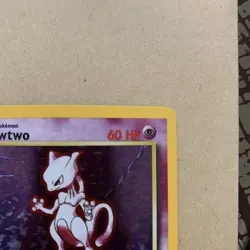 Pokemon TCG Base Set Mewtwo Holo Card 10/102 Unlimited Rare LP/NM Vintage - Image 4