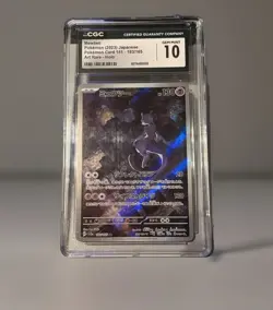 2023 Pokemon Japanese Card 151 183/165 Mewtwo Art Rare Holo - Image 1