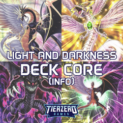 YuGiOh INFO Light and Darkness Dragon Deck Core Bundle 15 Cards - Image 1