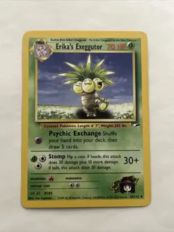 ERIKA’S EXEGGUTOR - Gym Heroes Set - 44/132 - Uncommon - Pokemon Card TCG NM-VLP - Image 1