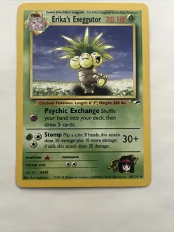 ERIKA’S EXEGGUTOR - Gym Heroes Set - 44/132 - Uncommon - Pokemon Card TCG NM-VLP - Image 5
