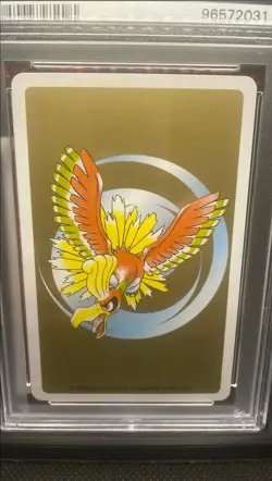 2000 Pokemon Gold Version Poker Playing Cards Meganium 7 Of Clubs PSA GEM MT 10 - Image 4