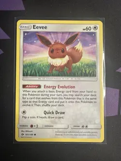 Eevee Pokemon Card TCG Lot (8 Cards) - Image 2