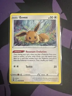 Eevee Pokemon Card TCG Lot (8 Cards) - Image 4