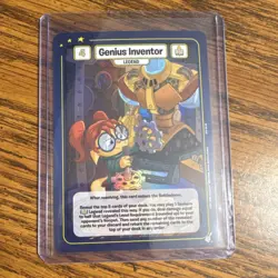 Upper Deck Genius Inventor Legend Neopets TCG Card Foil - Image 1