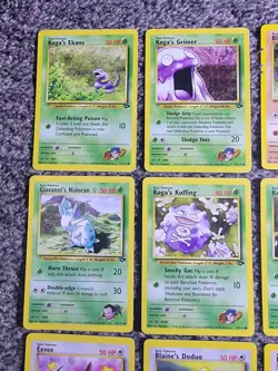 20 Bulk Vintage Pokemon Cards from Jungle, Gym Challenge, and Neo Gen Sets WOTC - Image 3