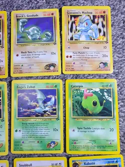 20 Bulk Vintage Pokemon Cards from Jungle, Gym Challenge, and Neo Gen Sets WOTC - Image 5