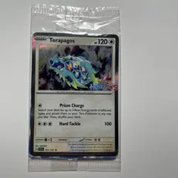 Terapagos Fuecoco 161/191 Pokemon Best Buy Holo SEALED PROMO Pokemon Card - Image 1
