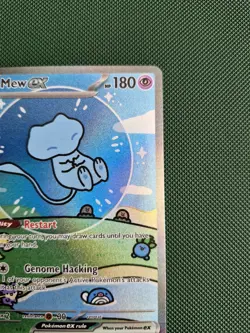 Pokemon Mew EX TCG Bubble Mew Card #232/091 Mint paldean fates illustration rare - Image 4