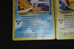 Pokemon Card Lot MP-HP Articuno 22, Zapdos 23, & Moltres 21 Black Star Promos - Image 4
