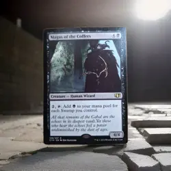 Magus of the Coffers Commander 2014 Rare MTG Card 148/337 MP Free Shipping - Image 1