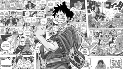 Anime one piece monkey d luffy manga Custom Gaming Mat Desk - Image 1