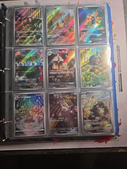 Pokemon Card Lot Binder V/VMAX IR Hits Ex 180 Cards NM Full Art - Image 3