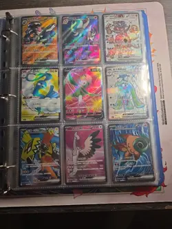 Pokemon Card Lot Binder V/VMAX IR Hits Ex 180 Cards NM Full Art - Image 5