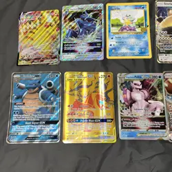 Pokemon Jumbo Oversized Card Lot Of 10 DAMAMGED Charizard Vaporeon Jolteon - Image 2