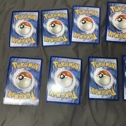 Pokemon Jumbo Oversized Card Lot Of 10 DAMAMGED Charizard Vaporeon Jolteon - Image 4