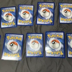Pokemon Jumbo Oversized Card Lot Of 10 DAMAMGED Charizard Vaporeon Jolteon - Image 5