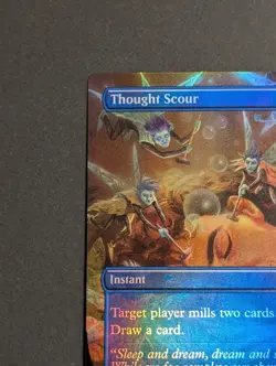 MTG Card - 1x Thought Scour - Double Masters 2022 - NM Foil Borderless - Magic - Image 3