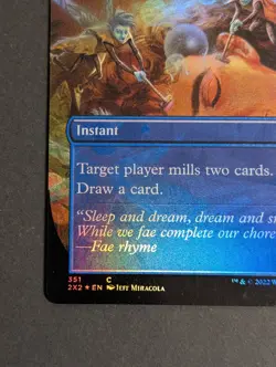 MTG Card - 1x Thought Scour - Double Masters 2022 - NM Foil Borderless - Magic - Image 5