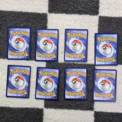 Pokemon TCG 8 Foil Cards - Salazzle GX, Mega Clefable GX, Meowth GX - Image 2