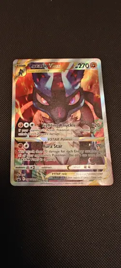 Lucario VSTAR - SWSH291 - Pokemon Sword & Shield Promo Ultra Rare Card NM - Image 1