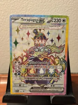 SEALED Terapagos EX 165 Promo Scarlet & Violet Pokemon Holo Card NM - Image 1
