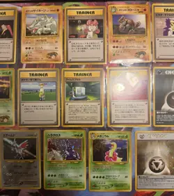 1990s Vintage Japanese Pokemon Card Lot Holo LP/NM - Image 3