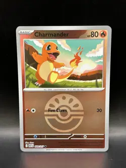 Friend Ball Reverse Holo Charmander 020/217 - Pokemon Ascended Heroes Card - NM - Image 1