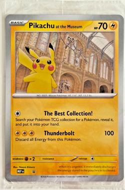 a86 – 23x Pikachu at the Museum Jumbo Promo Cards Sealed - Image 1