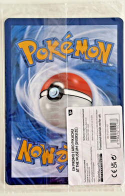 a86 – 23x Pikachu at the Museum Jumbo Promo Cards Sealed - Image 2