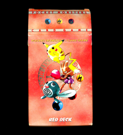 Pokemon EMPTY OPENED Japanese QUICK STARTER Gift Set RED DECK BOX Rare NO CARDS - Image 5