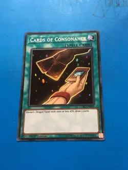 YUGIOH Secret Rare Cards Of Consonance LCKC-EN092 1st Edition - Image 1