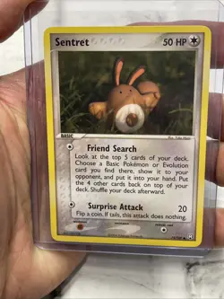 Pokemon Card Sentret 75/109 NON HOLO EX Team Rocket Returns Common NM/MT Vintage - Image 1
