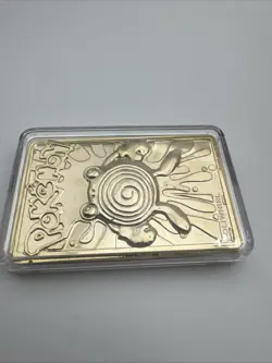 Pokemon Poliwhirl 24K Gold Plated Trading Card 1999 Burger King Limited Edition - Image 4