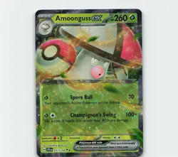 Amoonguss ex 011/159 Journey Together Ultra Rare Holo Pokemon Card NM - Image 1