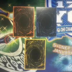 Yugioh! Slifer, Obelisk, & Winged Dragon of Ra God Card Set Limited Edition NM - Image 2