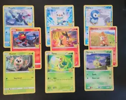 Pokemon Big Card Binder with 27 Jumbo Cards Foil Gift LOT No Doubles - Image 1