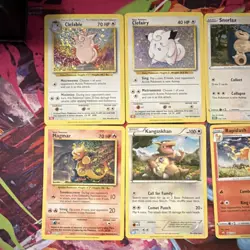 Nintendo Pokemon TCG Classic Collection Holo Card Lot Magmar Clefable Snorlax - Image 2