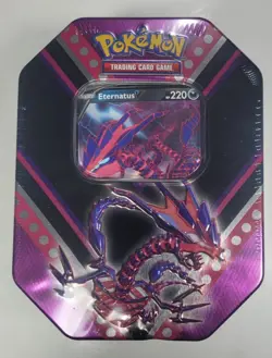 Pokemon Trading Card Game (TCG): Eternatus V Powers Tin - FACTORY SEALED - NEW 820650807794 - Image 1